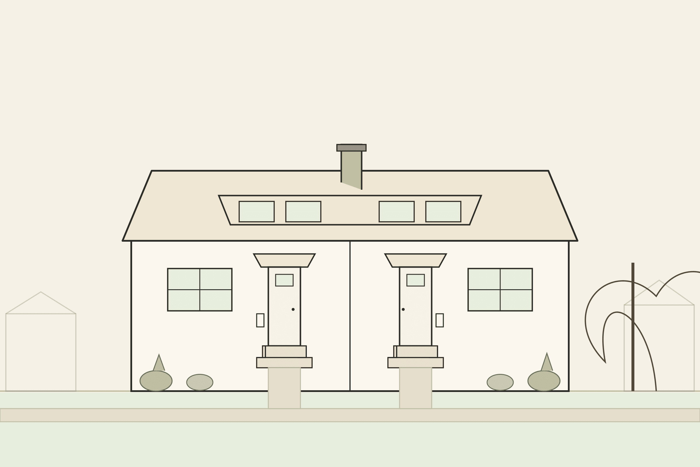 800 West drawing